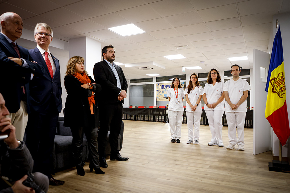 Creu Roja Andorrana inaugura el centre de dia Paraires
