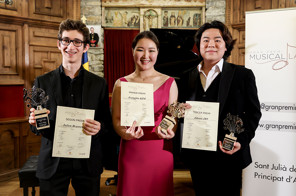 Jeongjim Kim guanya el Gran Premi Musical Lauredià 2023