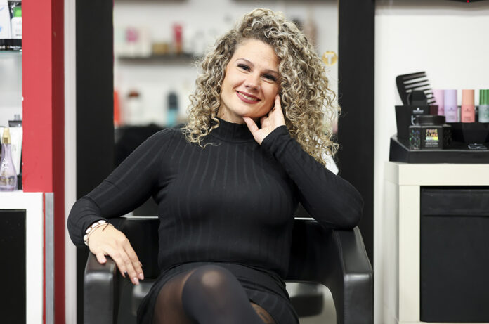 Tania Borges a K-Perruquers