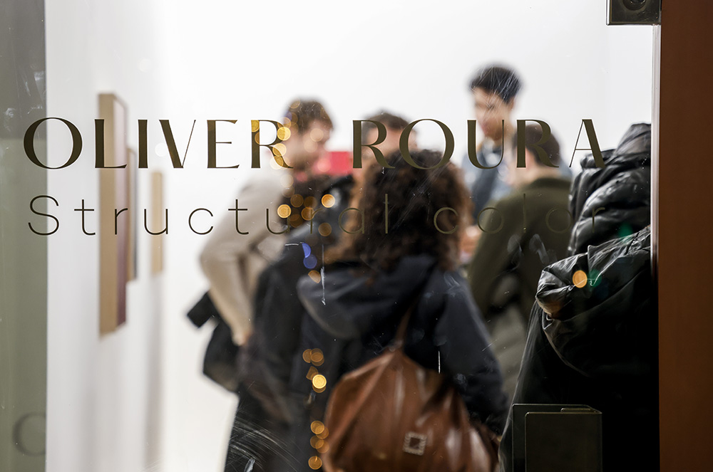 Exposició Structural Colors de l'artista Oliver Roura a Untitled