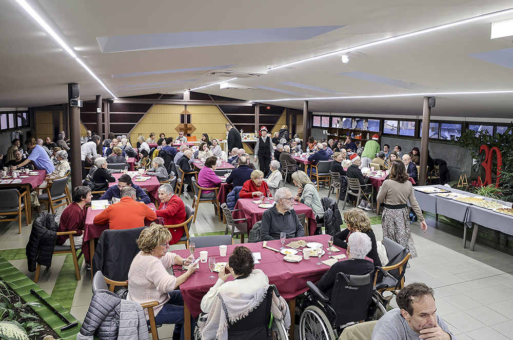 berenar de nadal a la residència clara rabassa