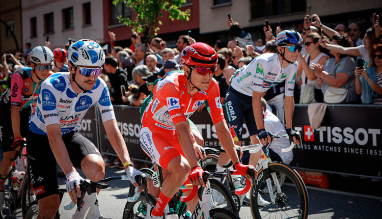 Sortida de la 7a Etapa de la Vuelta a Espanya.29-08-2025