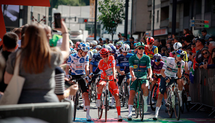 Sortida de la 7a Etapa de la Vuelta a Espanya.29-08-2025