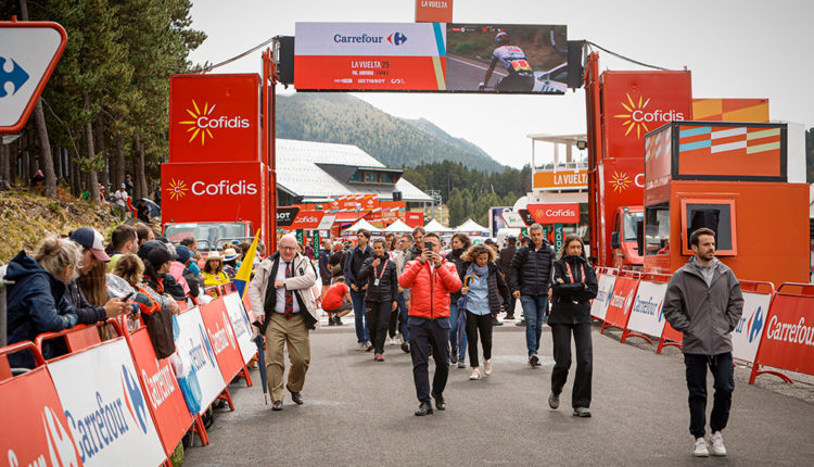 Arribada de la 6a Etapa La Vuelta a Espanya 2025.28-08-2025