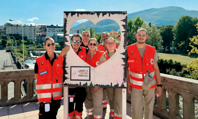 La Creu Roja Andorrana, a Lourdes amb motiu de la visita del Papa Lleó XIV