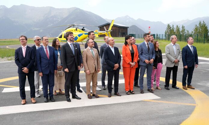 Andorra inaugura el seu Heliport Nacional